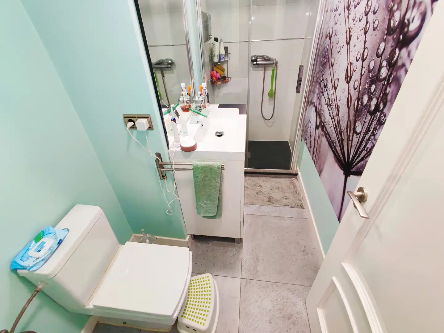 Bathroom of Attic for sale in Palencia  with Air Conditioner, Heating and Parquet flooring