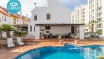 Exterior view of House or chalet for sale in Estepona  with Terrace, Storage room and Swimming Pool