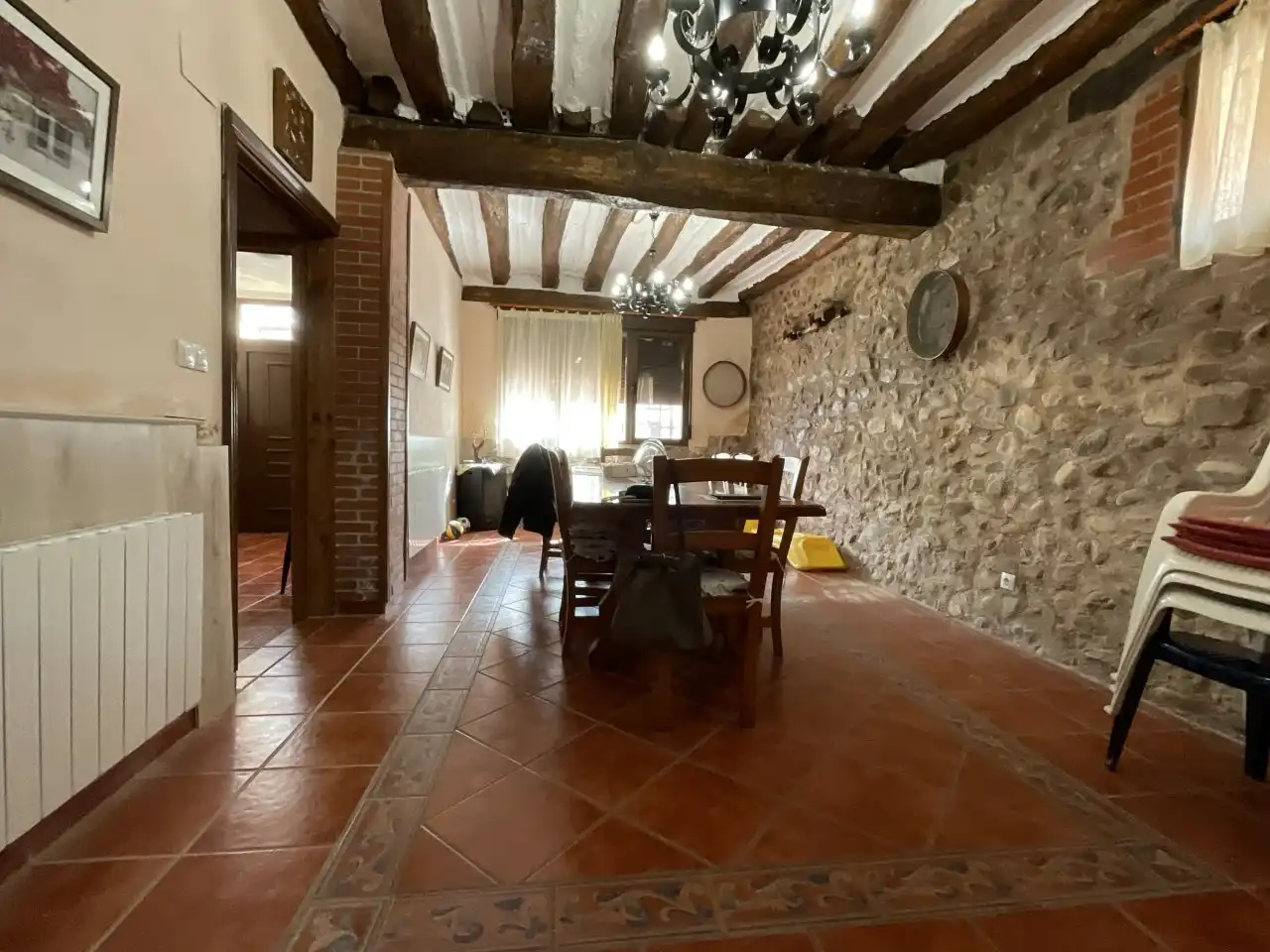 Comedor de Casa adosada en venta en Bascuñana, Burgos