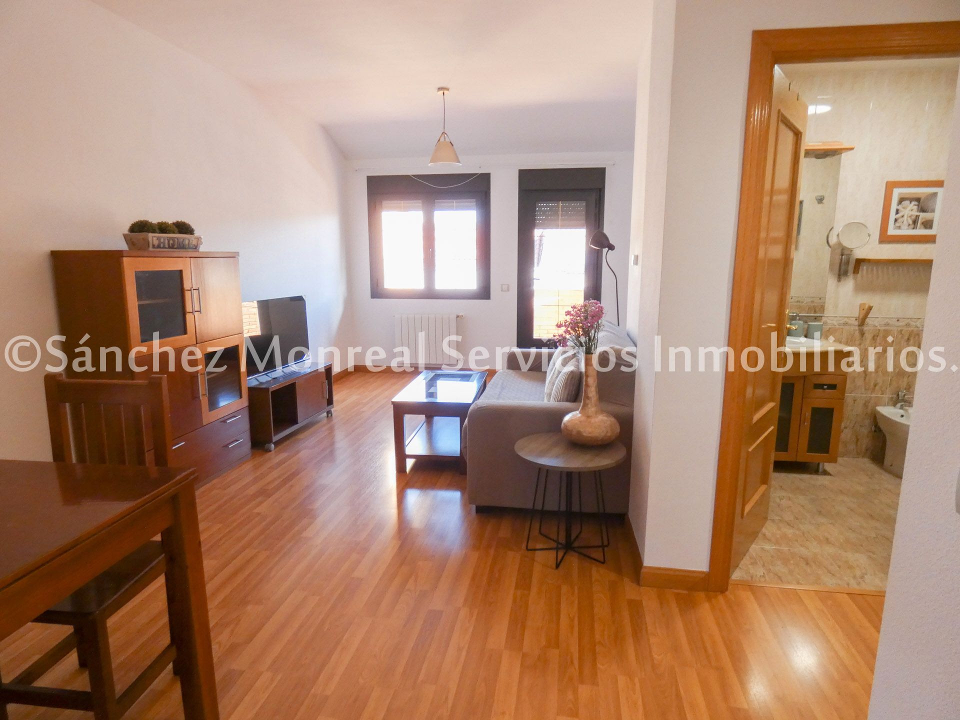 Living room of Flat to rent in Alcázar de San Juan  with Air Conditioner, Heating and Terrace