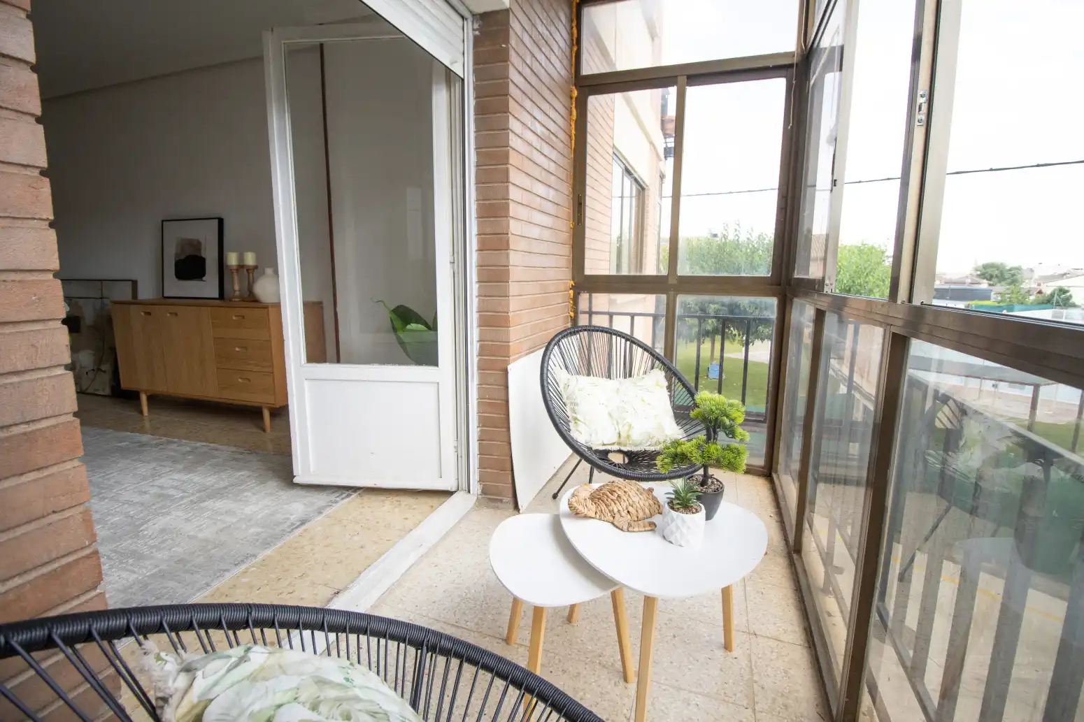 Balcony of Flat for sale in Allo  with Terrace and Balcony