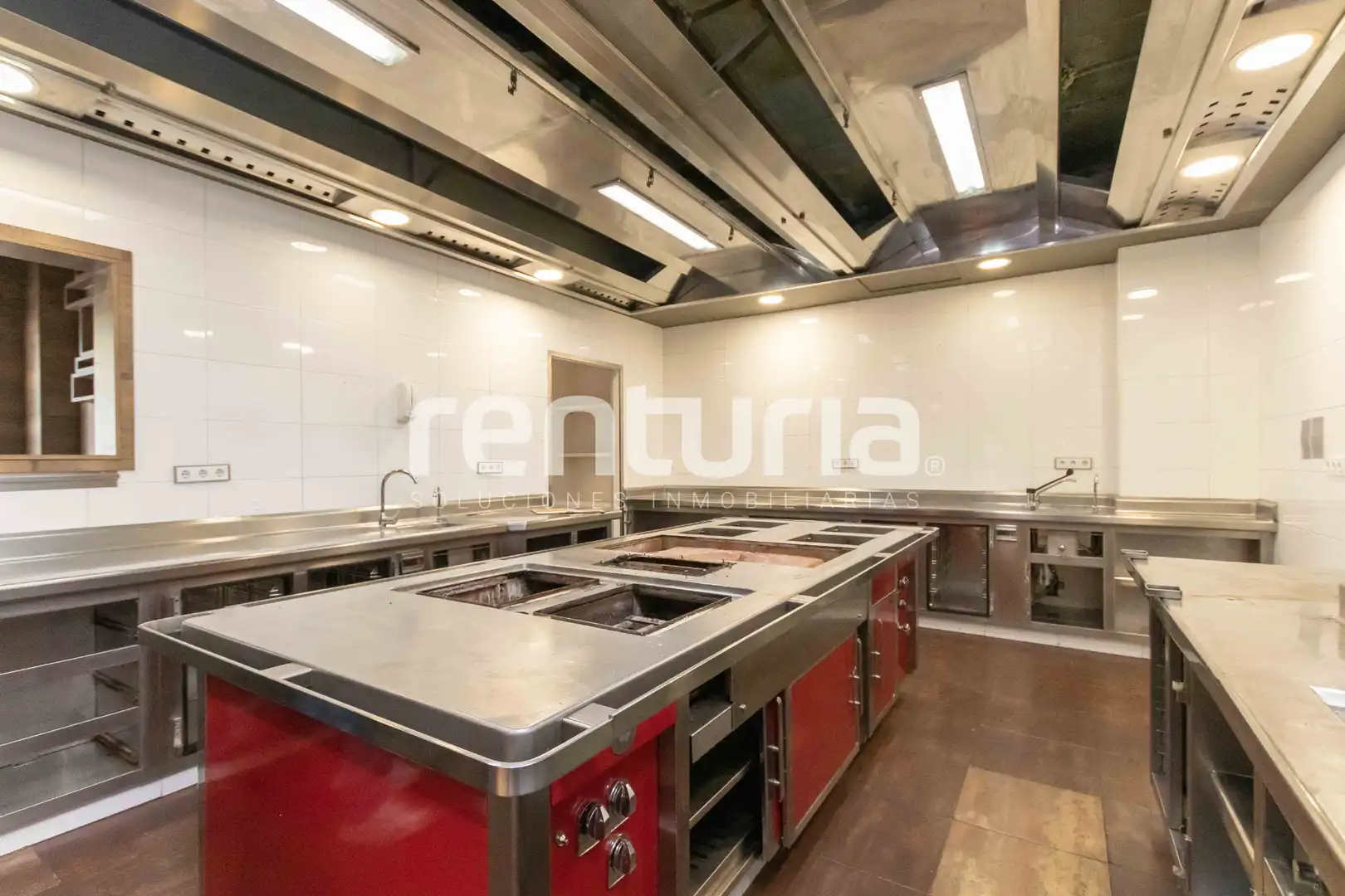 Cocina de Local de alquiler en Valencia con Terraza