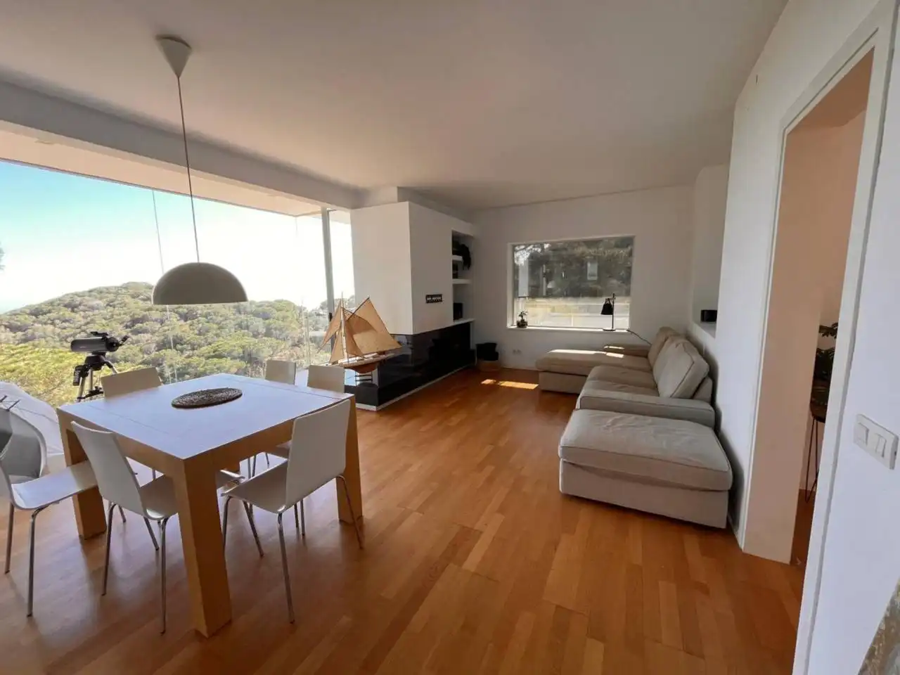 Living room of Houses for sale in Lloret de Mar  with Air Conditioner, Heating and Private garden