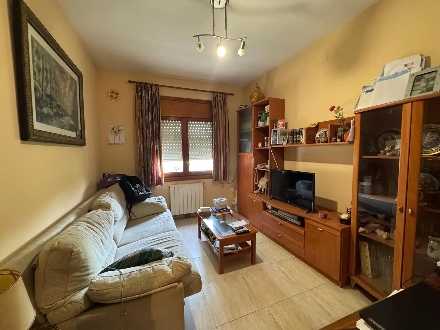 Sala de estar de Casa o chalet en venta en Cervelló con Calefacción, Jardín privado y Terraza
