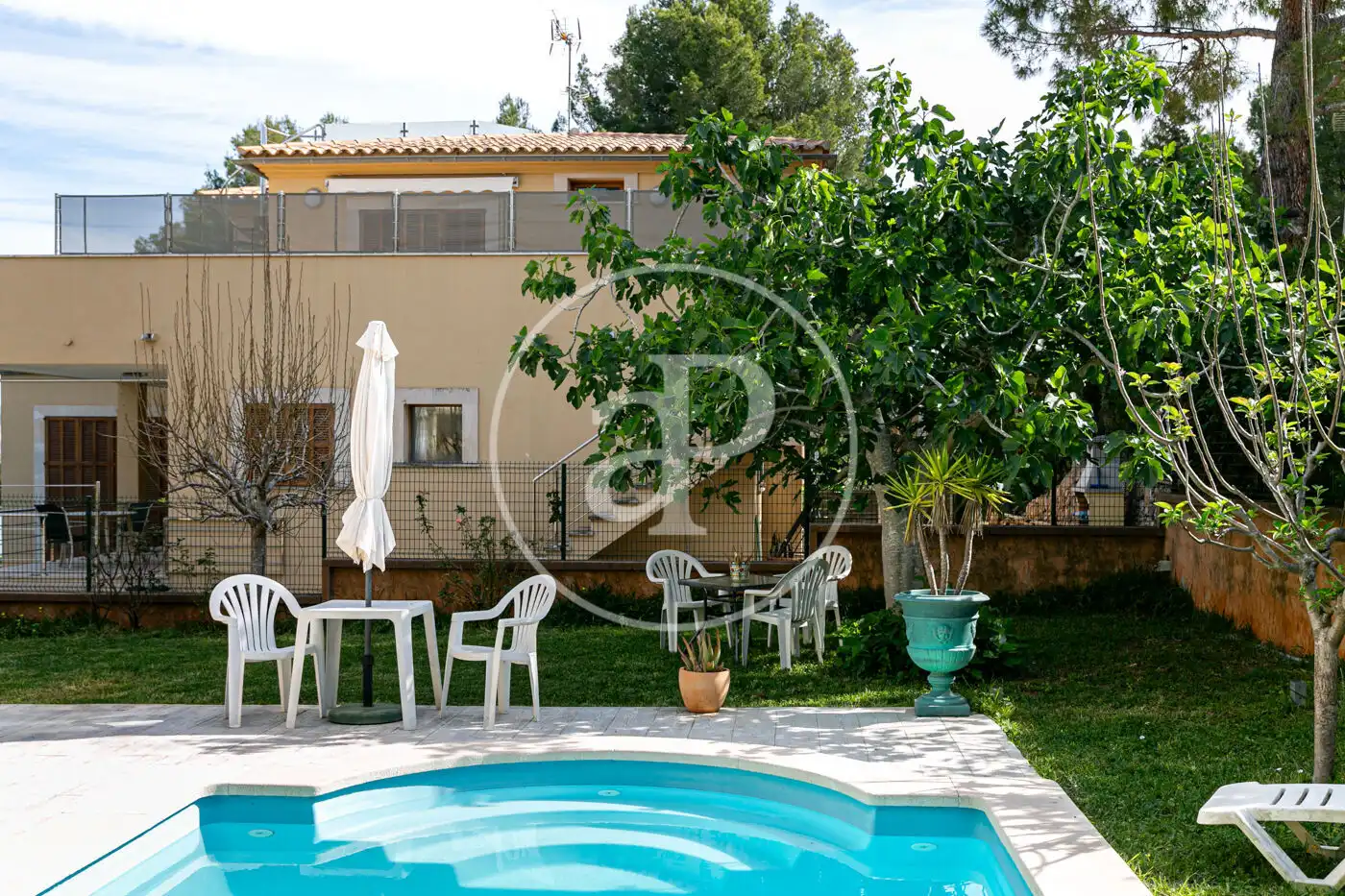 Piscina de Casa o xalet en venda en Alcúdia amb Calefacció, Jardí privat i Terrassa