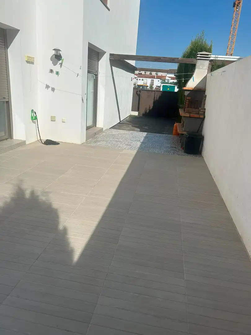 Terraza de Casa adosada en venta en Bormujos con Aire acondicionado, Jardín privado y Terraza