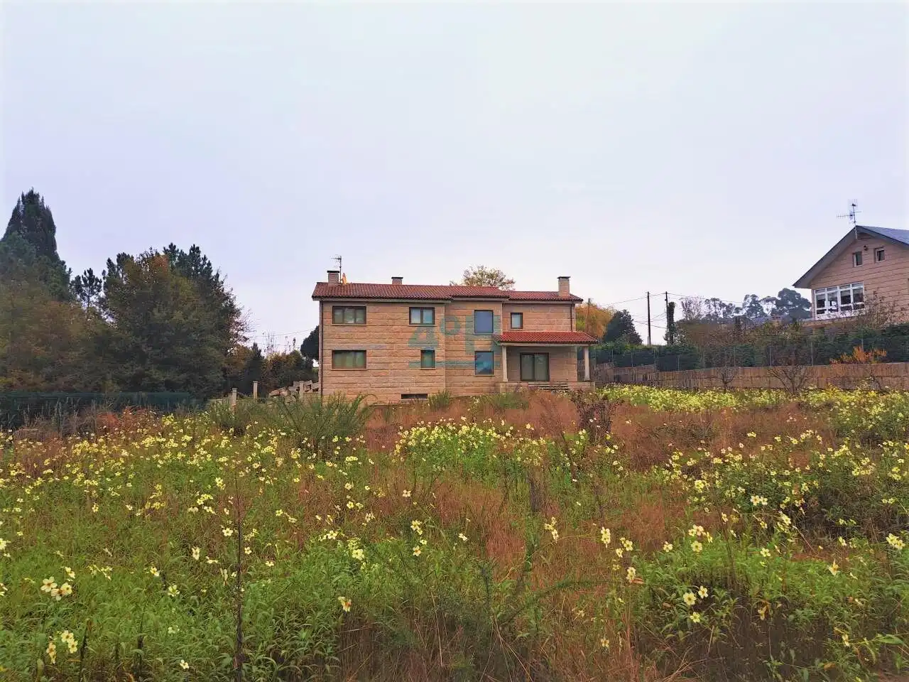 Vista exterior de Casa o chalet en venta en O Carballiño   con Calefacción, Jardín privado y Terraza