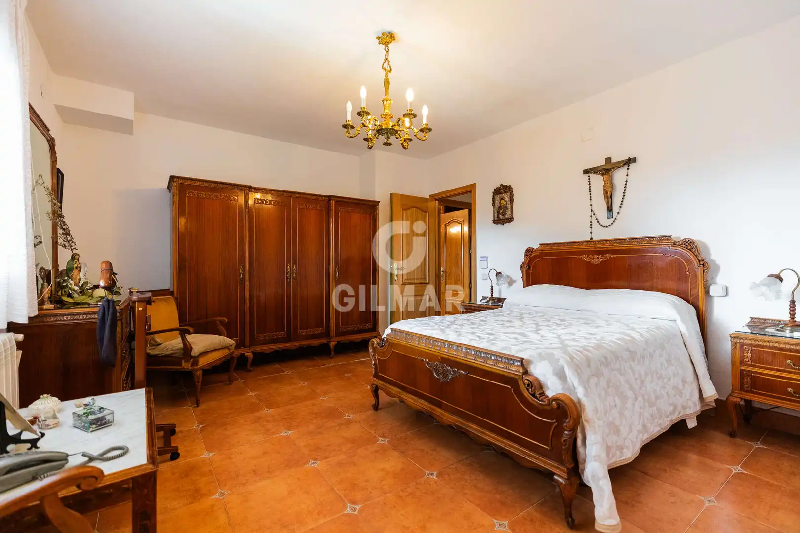 Bedroom of Houses for sale in Colmenarejo  with Heating, Private garden and Swimming Pool