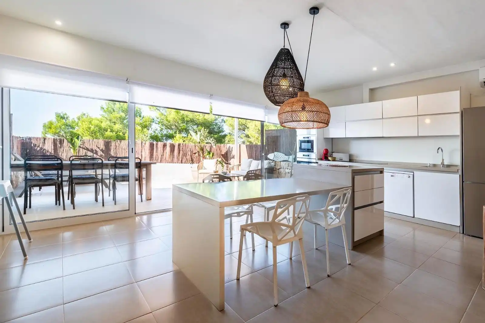Kitchen of Detached homes for sale in Sant Josep de sa Talaia  with Air Conditioner, Heating and Private garden