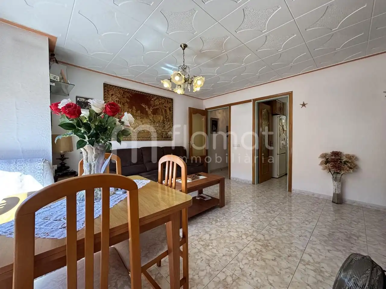 Sala d'estar de Pis en venda en Canet de Mar