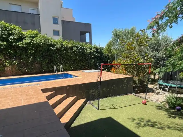 Swimming pool of Detached homes for sale in Viladecavalls  with Heating, Private garden and Terrace