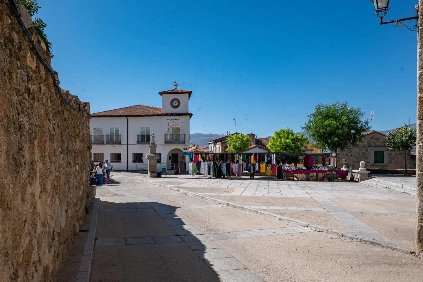 Vista exterior de Casa o xalet en venda en Muñana amb Terrassa