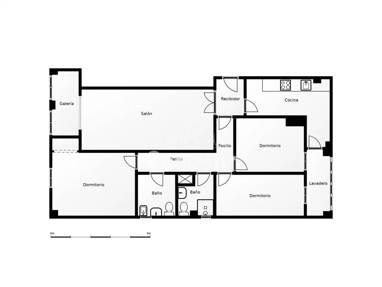Piso en venta en Cádiz con Terraza