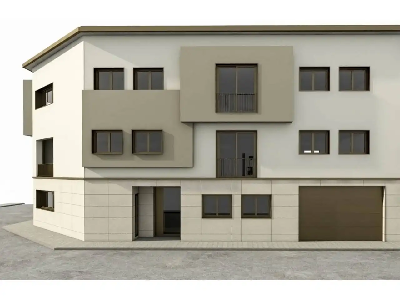 Vista exterior de Piso en venta en Manlleu con Calefacción