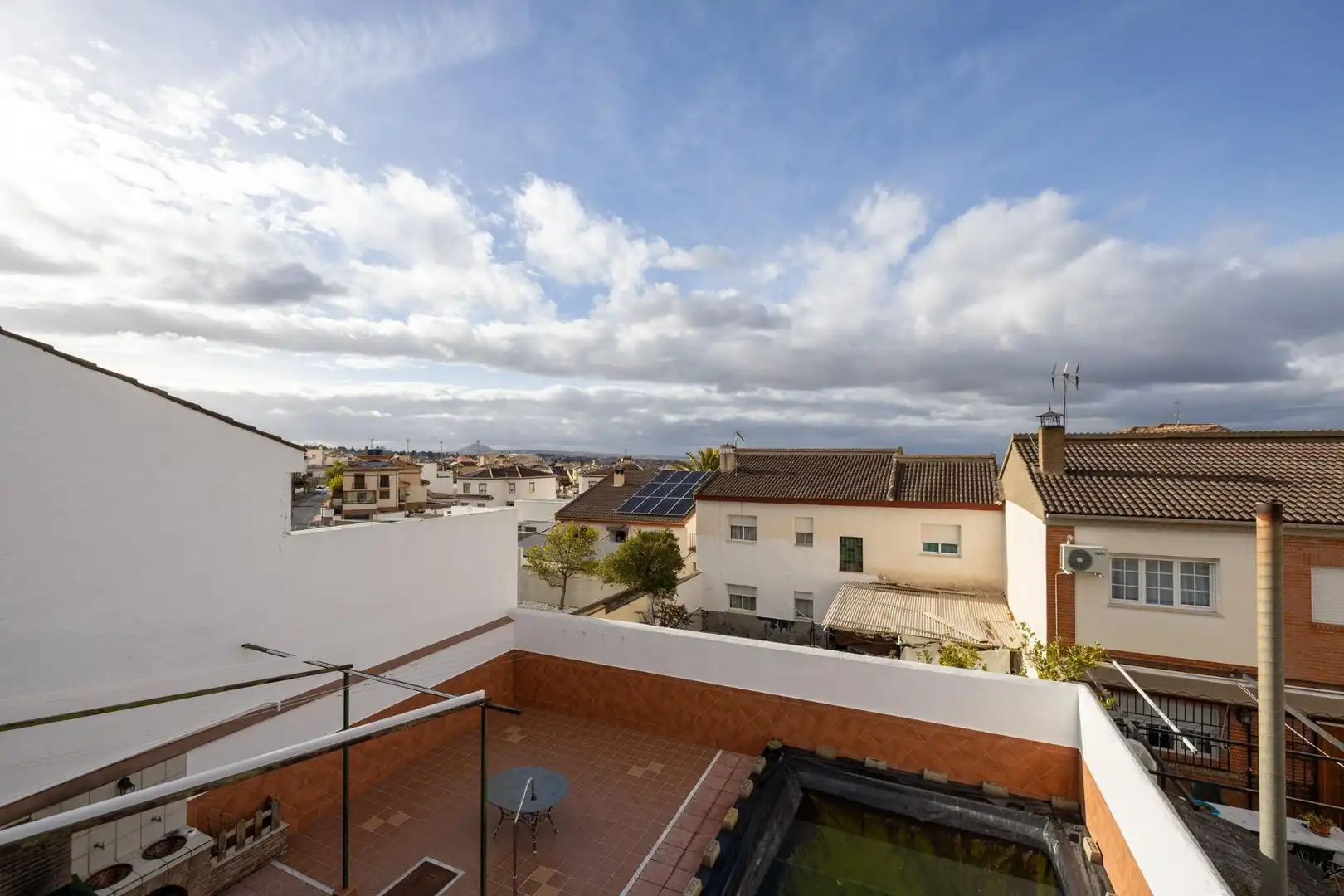 Terrassa de Casa adosada en venda en La Zubia amb Aire condicionat, Terrassa i Traster
