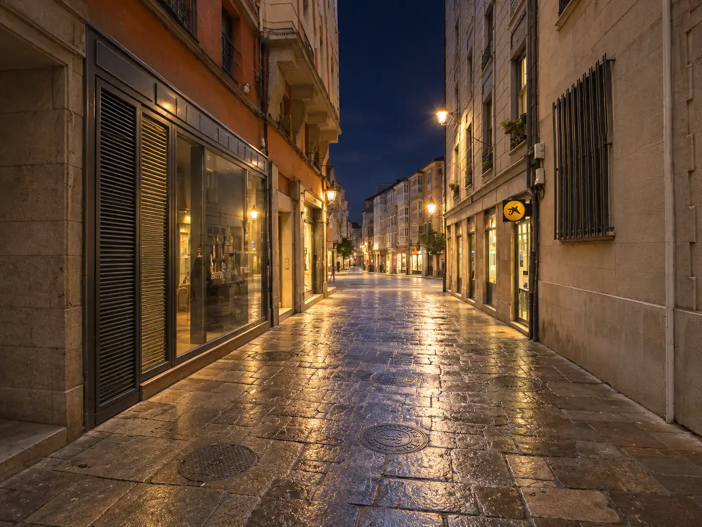 Vista exterior de Piso de alquiler en Torrelavega  con Amueblado y Horno