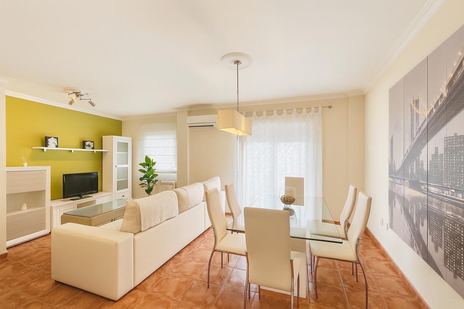 Sala d'estar de Pis en venda en Mérida amb Aire condicionat i Balcó