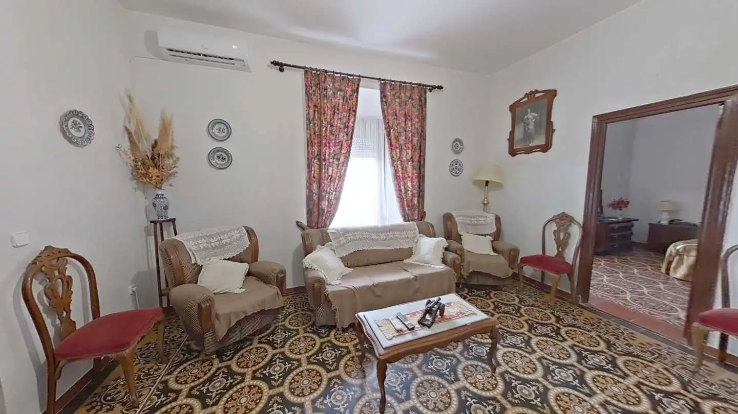 Sala de estar de Casa o chalet en venta en Villamiel de Toledo con Aire acondicionado, Calefacción y Trastero