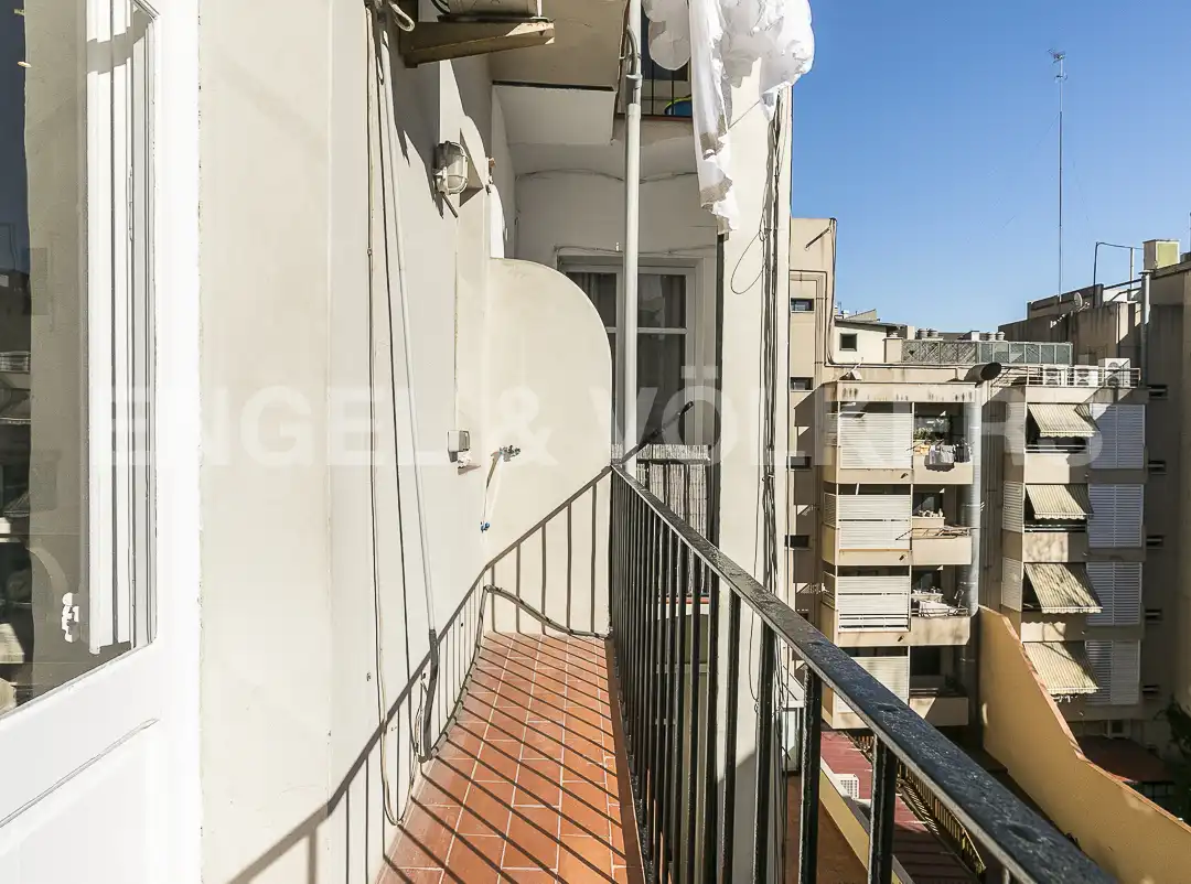 Terrasse von Wohnung zur Miete in Barcelona mit Klimaanlage, Heizung und Balkon