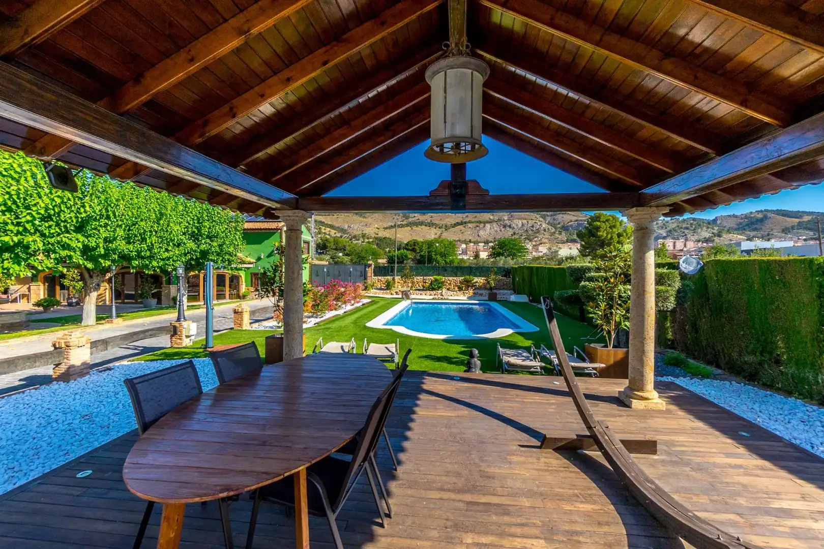 Detached house with pool to rent in Onil, imagen 9