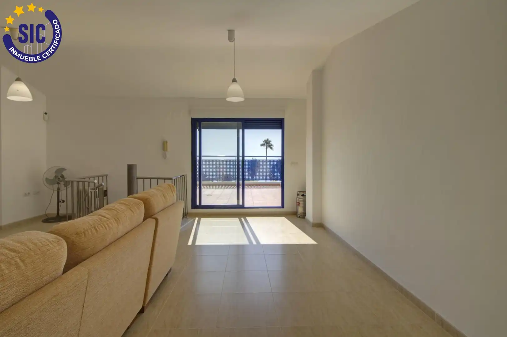 Wohnzimmer von Maisonette zum Verkauf in Nules mit Klimaanlage, Privatgarten und Terrasse