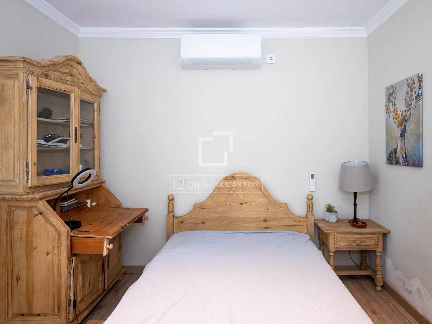 Bedroom of Houses for rent in Madrid  with Air Conditioner, Heating and Private garden