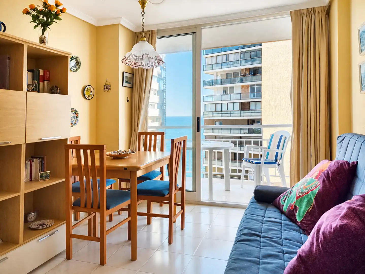 Esszimmer von Wohnung zur Miete in Alicante / Alacant mit Möbliert
