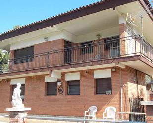 Exterior view of House or chalet for sale in Vallirana  with Terrace and Swimming Pool