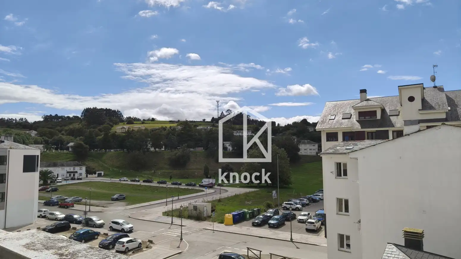 Parking of Flat for rent in Navia  with Heating, Parquet flooring and Furnished
