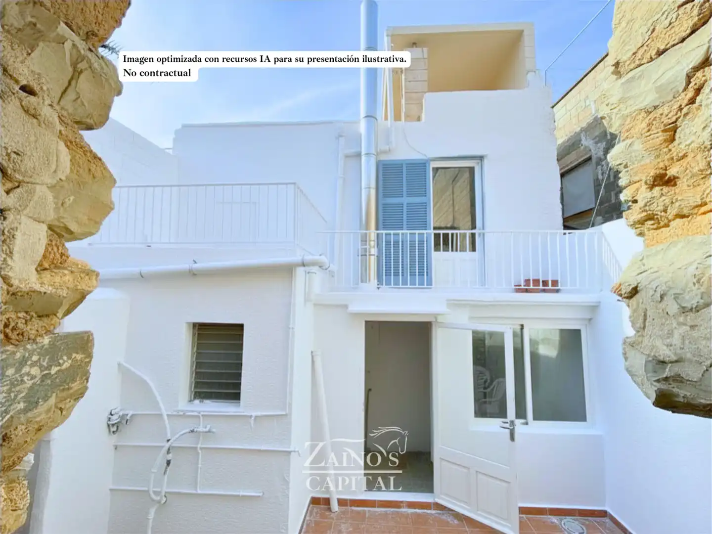 Vista exterior de Casa adosada en venta en Artà con Aire acondicionado, Calefacción y Terraza