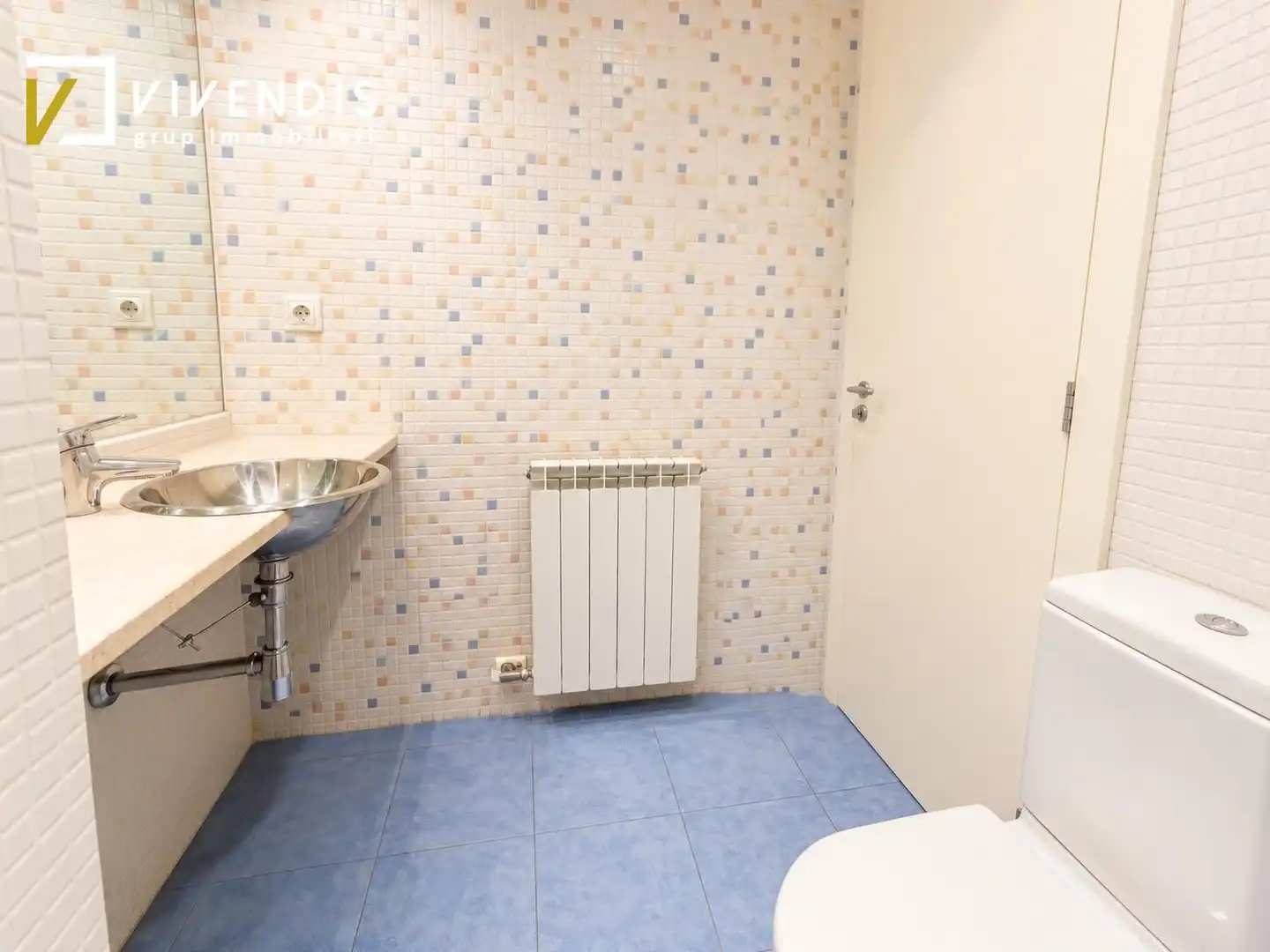 Badezimmer von Wohnung zum Verkauf in Lleida mit Klimaanlage, Heizung und Privatgarten