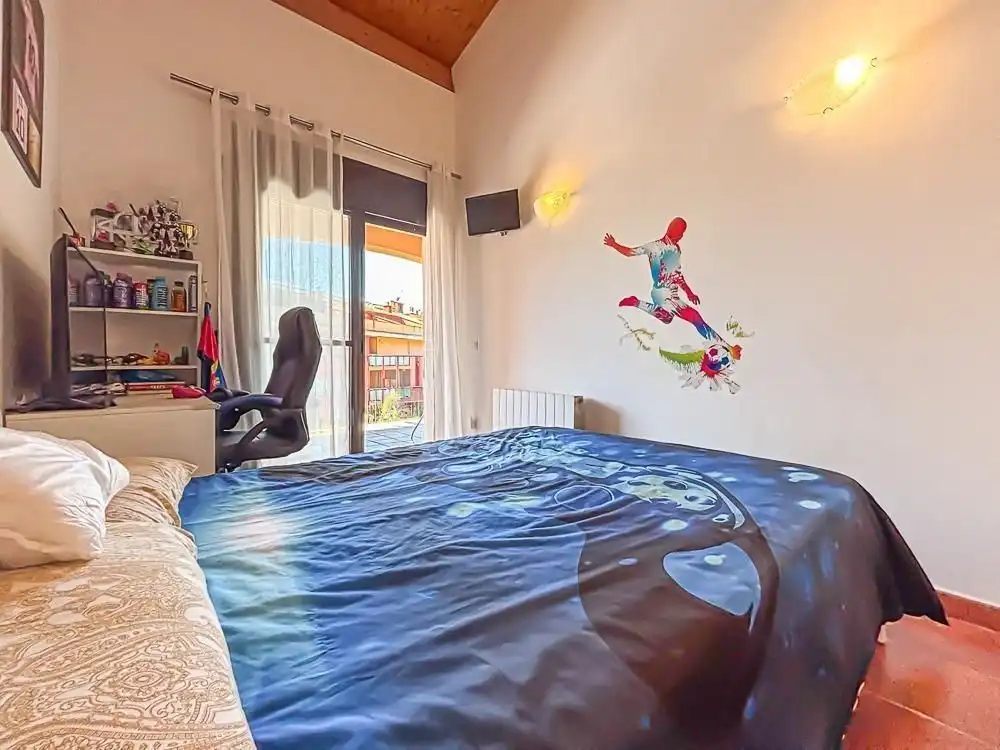 Bedroom of Houses for sale in Olivella  with Air Conditioner, Terrace and Balcony