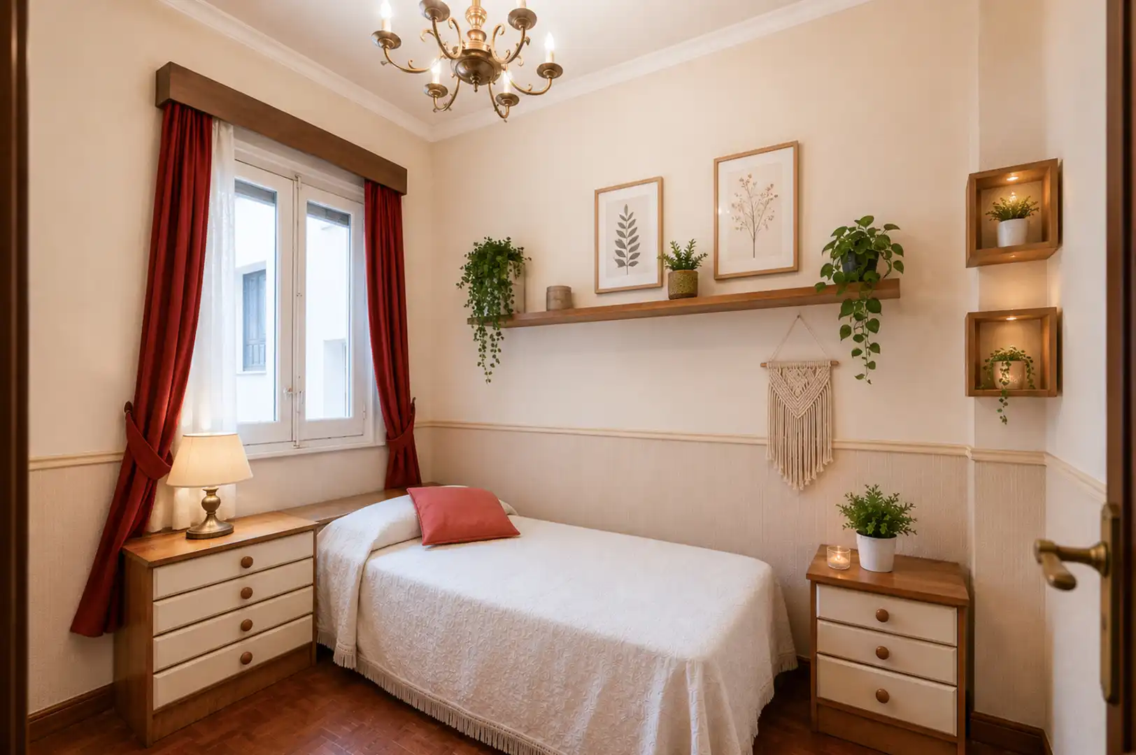 Schlafzimmer von Wohnung zum Verkauf in Madrid mit Klimaanlage und Heizung