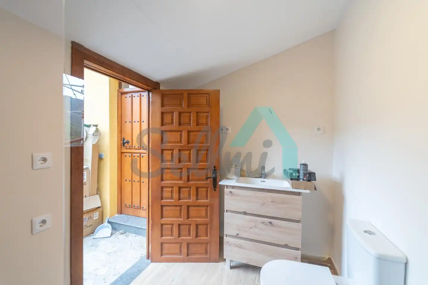Bathroom of Houses for rent in Mieres (Asturias)  with Heating, Private garden and Parquet flooring
