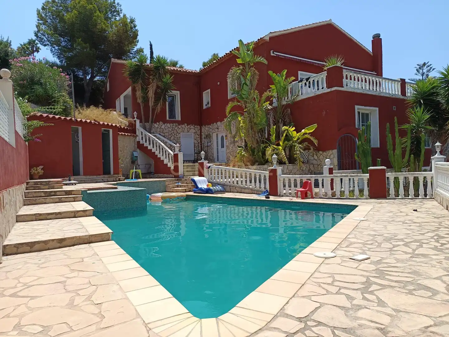 Piscina de Casa o chalet en venta en Calpe / Calp con Aire acondicionado, Jardín privado y Trastero