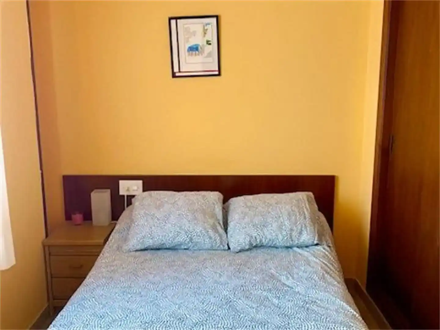 Schlafzimmer von Wohnungen zur Miete in Valdoviño mit Privatgarten, Parkett und Abstellraum