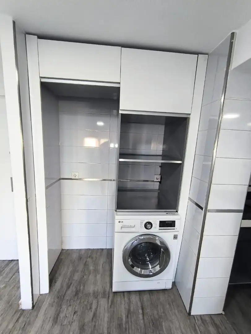 Kitchen of Flat for rent in Getafe  with Air Conditioner, Heating and Washing machine