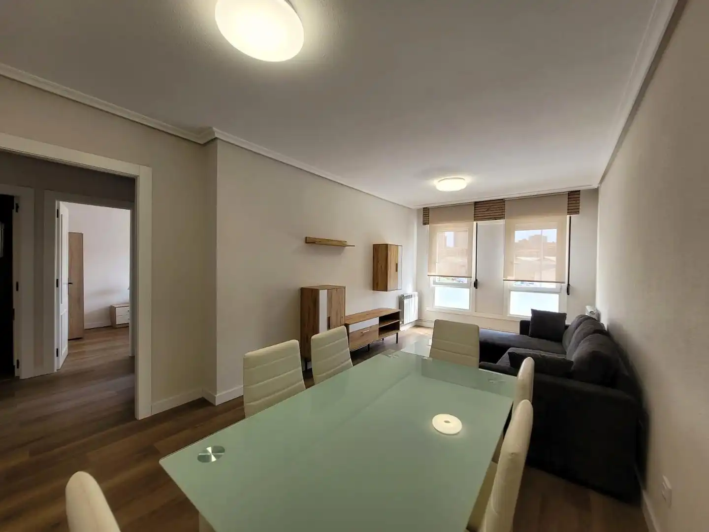 Esszimmer von Wohnungen zur Miete in Santander mit Heizung, Möbliert und Balkon