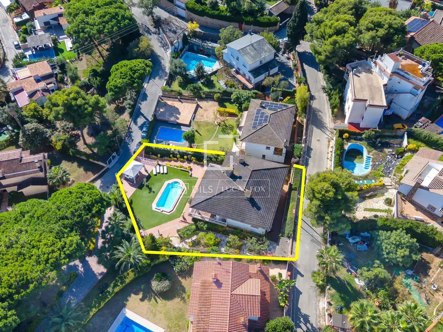 Vista exterior de Casa o xalet en venda en Lloret de Mar amb Aire condicionat, Calefacció i Jardí privat
