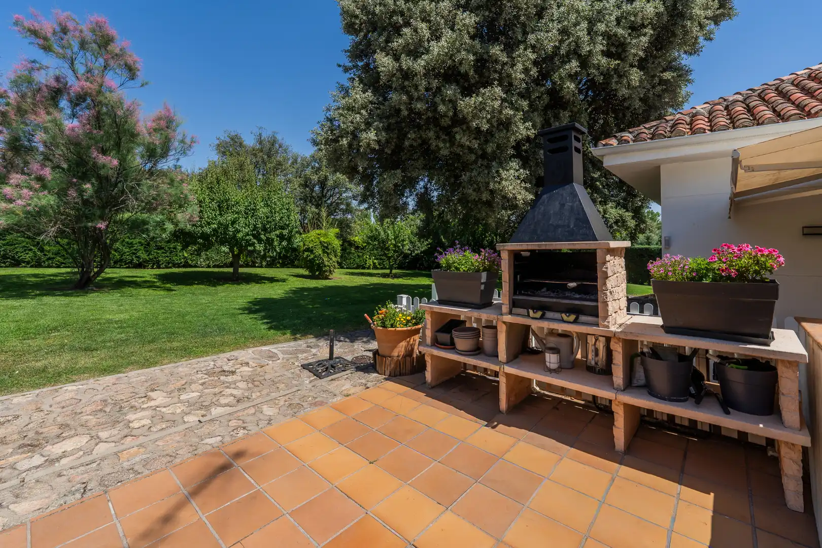 Jardín de Casa o chalet en venta en San Agustín del Guadalix con Aire acondicionado, Calefacción y Jardín privado