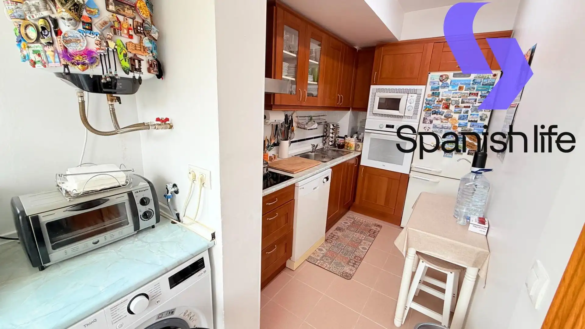 Kitchen of Apartments for sale in Villajoyosa / La Vila Joiosa  with Furnished and Community pool