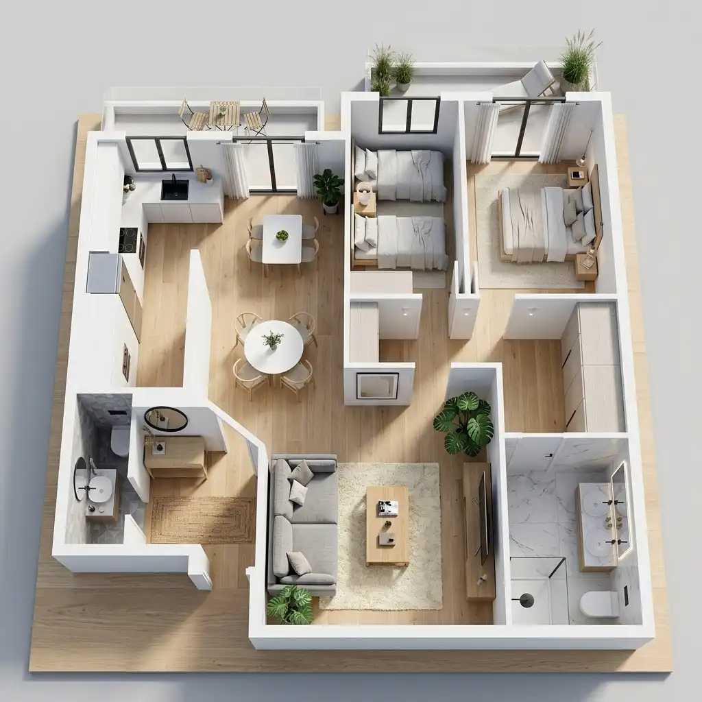 Wohnung zum Verkauf in Madrid mit Heizung und Terrasse