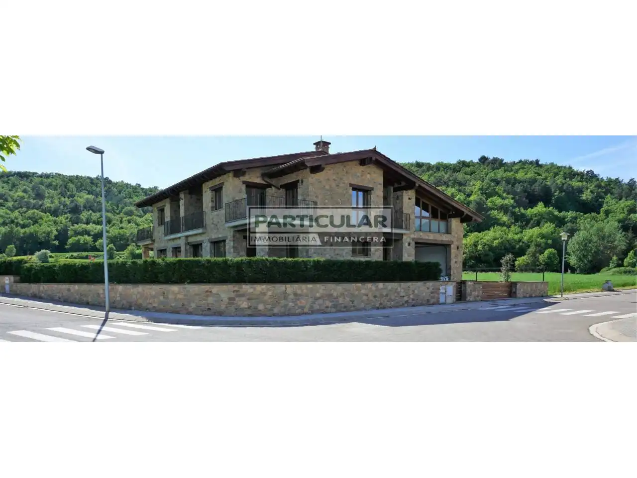 Exterior view of Detached homes for rent in Santa Eulàlia de Riuprimer  with Heating, Private garden and Terrace