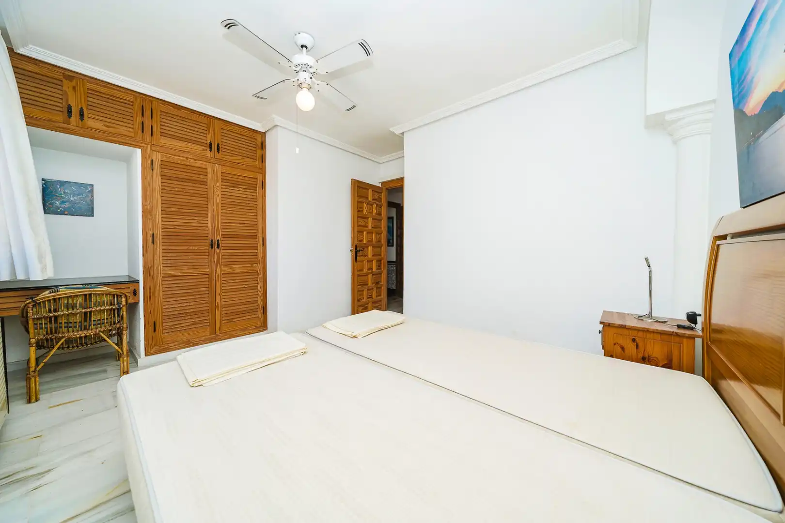 Bedroom of Houses for sale in La Manga del Mar Menor  with Air Conditioner and Terrace