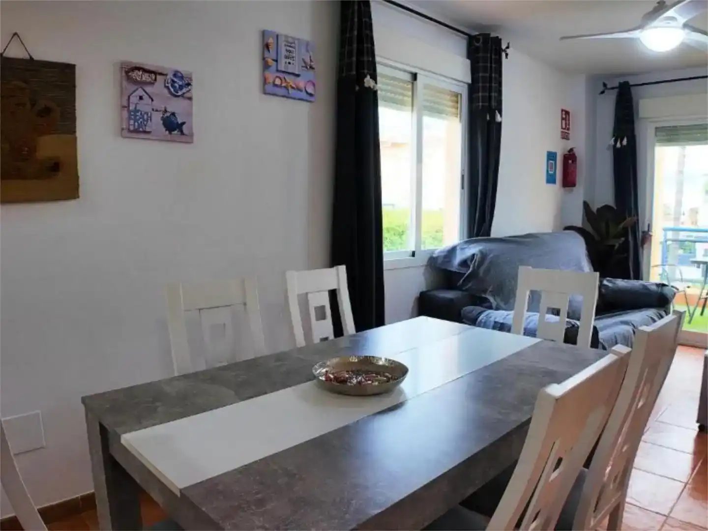 Dining room of Flat for sale in Vera  with Air Conditioner and Swimming Pool