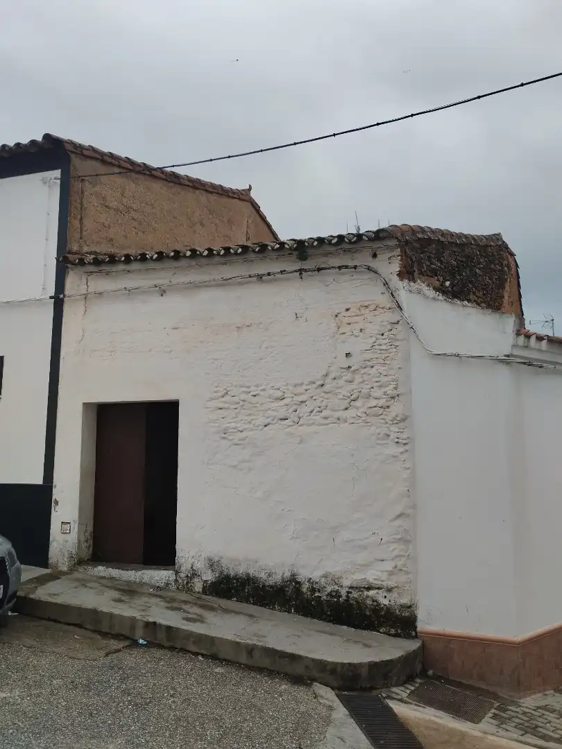 Vista exterior de Casa o xalet en venda en Oliva de la Frontera amb Jardí privat i Traster