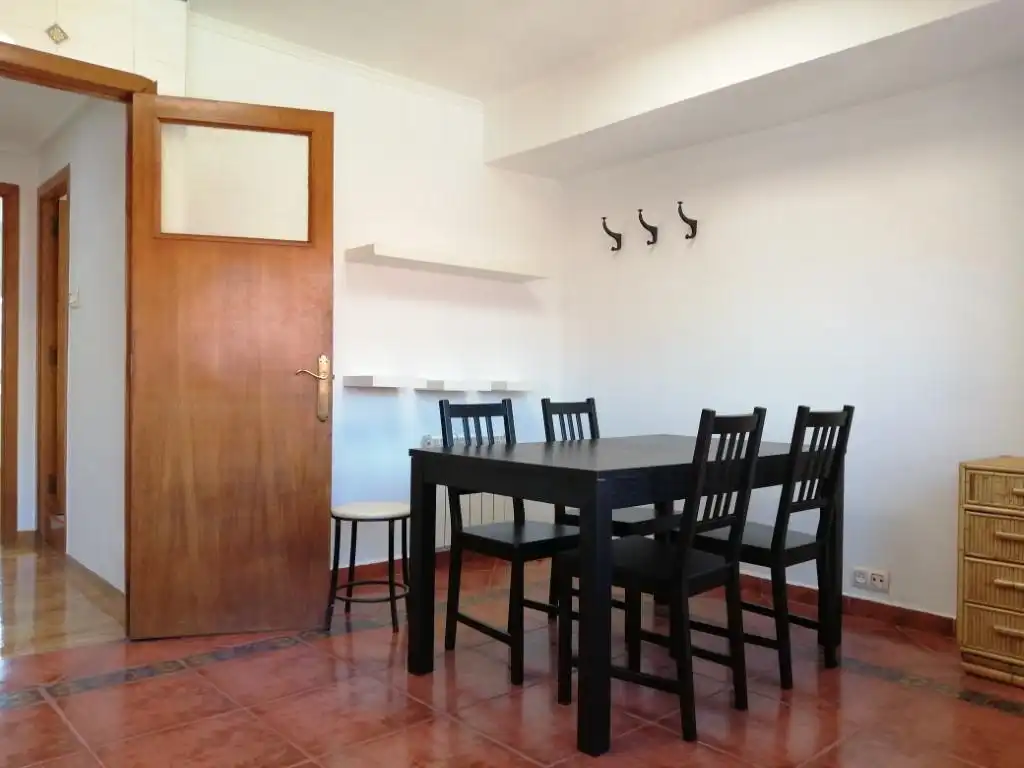 Dining room of Flat for rent in Gijón   with Heating and Furnished