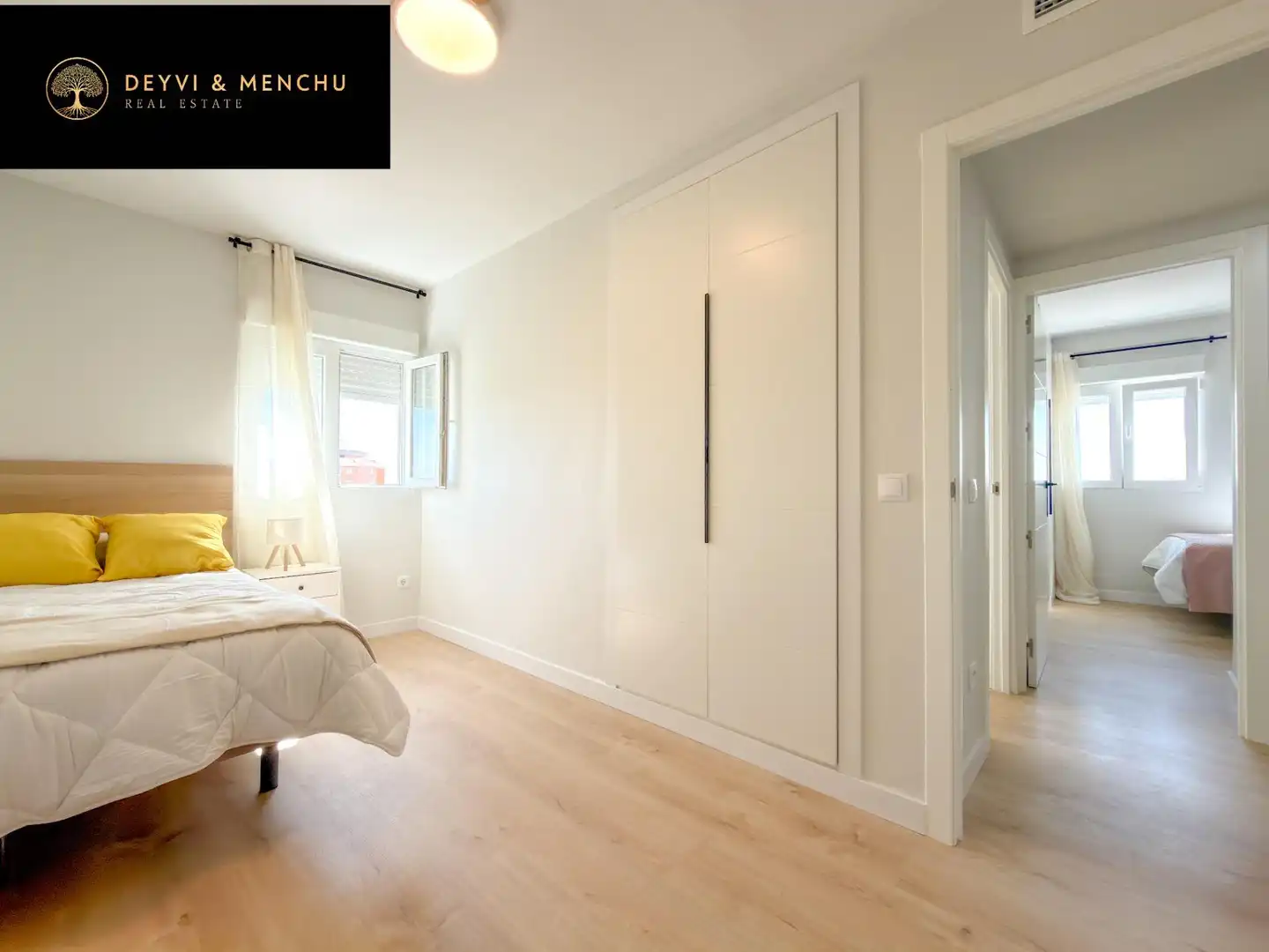 Schlafzimmer von Wohnung zum Verkauf in Madrid mit Klimaanlage, Heizung und Möbliert
