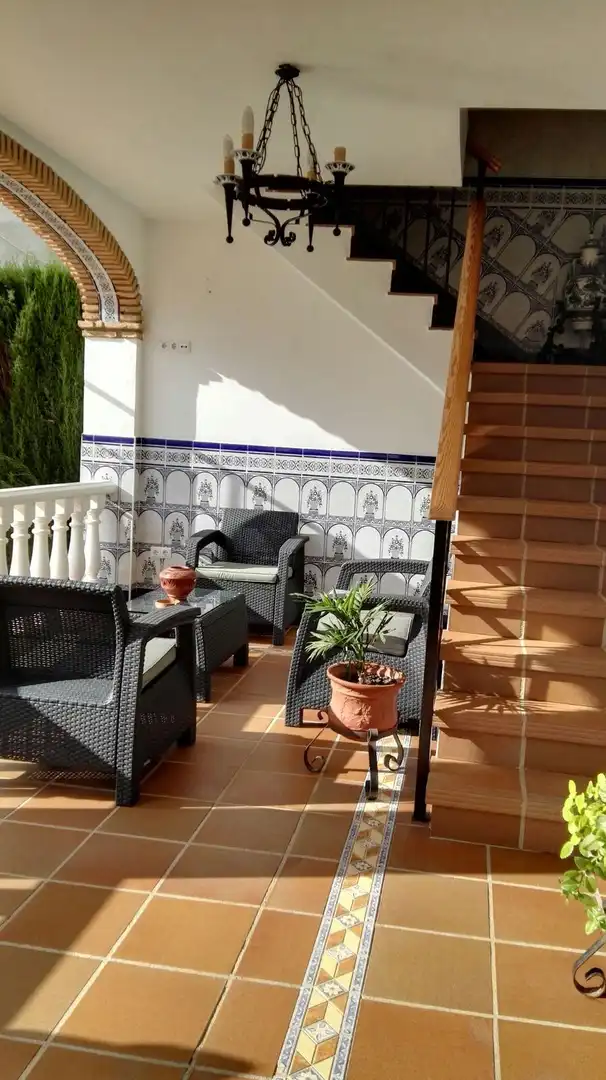 Terrassa de Casa o xalet en venda en Córdoba amb Aire condicionat, Jardí privat i Terrassa