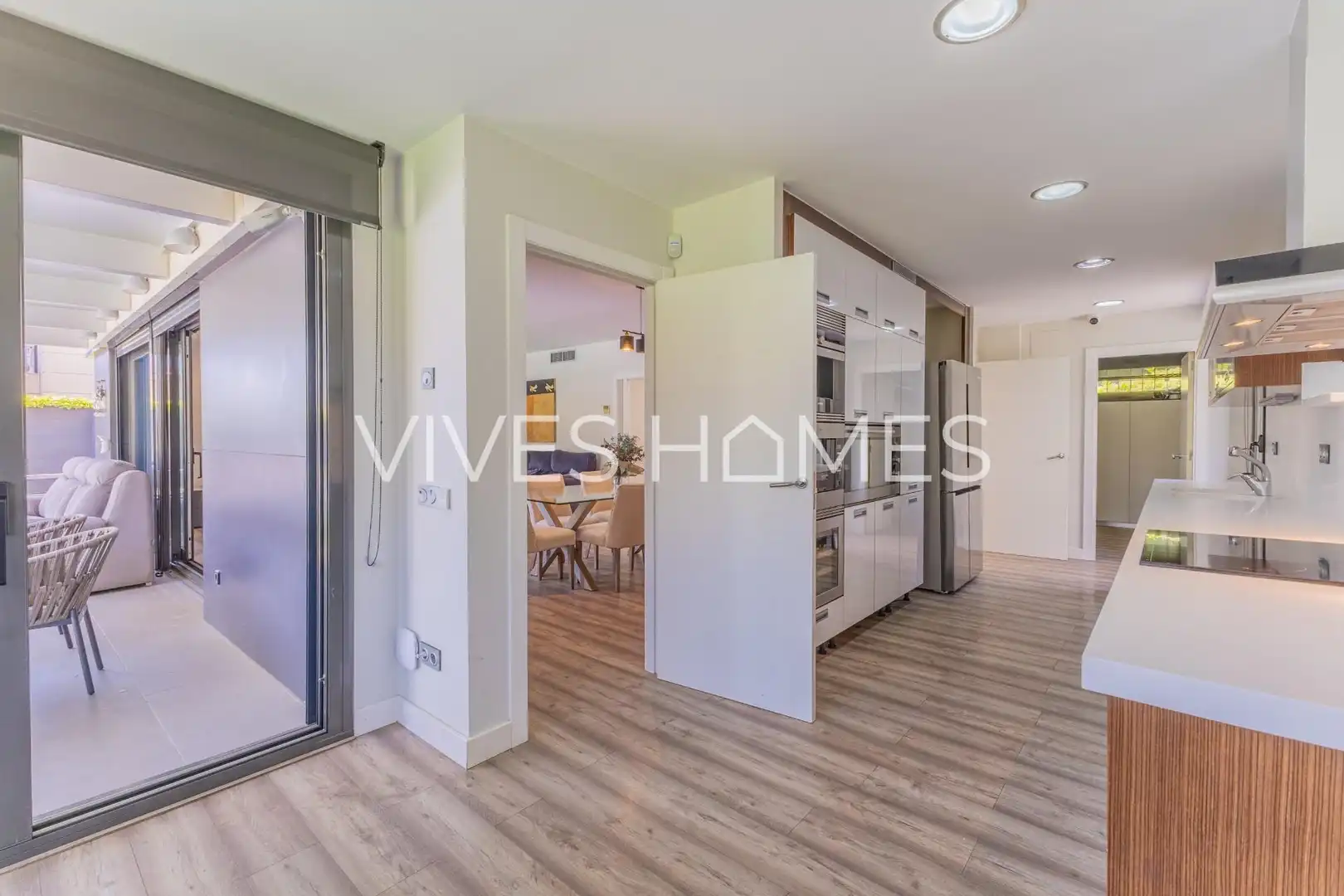 Cocina de Casa o chalet en venta en Sant Andreu de Llavaneres con Aire acondicionado, Calefacción y Jardín privado